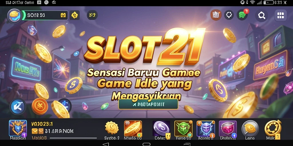 Tampilan gameplay menarik dari SLOT21 yang menyenangkan.